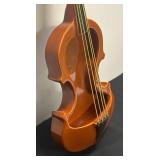 B4 - Vintage Red Wing Violin Wall Pocket Planter