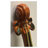B4 - Vintage Red Wing Violin Wall Pocket Planter