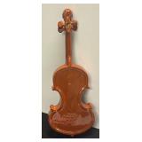 B4 - Vintage Red Wing Violin Wall Pocket Planter