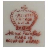 B5 - Vintage Rossetti Fruit Motif Plate with Fruit Magnets
