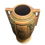B5 - Vintage Roseville Florentine Double-Handle Vase