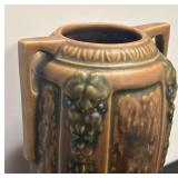 B5 - Vintage Roseville Florentine Double-Handle Vase