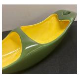 G6 - Vintage Red Wing Console Bowl with Candle Holder Designed by Belle Kogan