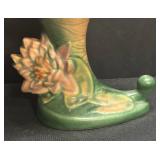 B5 - Vintage Roseville Water Lily Cornucopia Vase