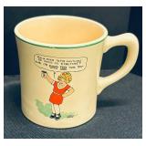 B5 - Vintage Royal Doulton Bunnykins & Ovaltine Mugs and Bowl