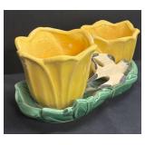 G6 - Vintage McCoy Double Cache Planter