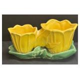 G6 - Vintage McCoy Double Cache Planter
