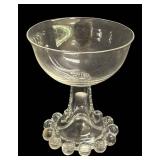 Five Fine Vintage Imperial Glass Candlewick Fruit Dishes