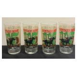 A3 - Four Kentucky Derby Mint Julep Glasses