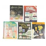 L4 - Collectables Books including Lancaster Glass Co, Hazel-Atlas Glass, Heisey Glass, Imperial Glass and More