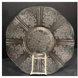 G4 - Vintage Pink Depression Glass Platter & Bowls Set