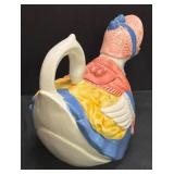G3 - Adorable Duck Teapot with Two Bunny Figurines