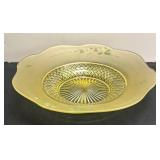 G2 - Vintage Lancaster Glass Amy Patterned Bowl