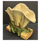 A3 - Vintage McCoy Triple Lily Vase