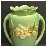 G5 - Vintage Roseville Art Pottery Gardenia Vase