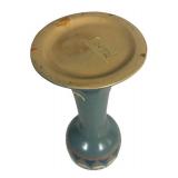 H5 - Antqiue Roseville Aztec Blue Vase