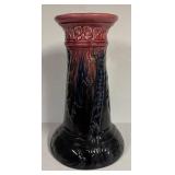 W - Vintage McCoy Brush Pottery Jardiniere Pedestal