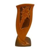 G1 - Vintage Roseville Silhouette Fan Vase