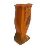 G1 - Vintage Roseville Silhouette Fan Vase