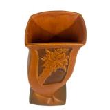 G1 - Vintage Roseville Silhouette Fan Vase
