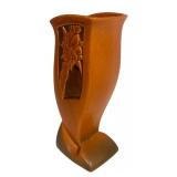 G1 - Vintage Roseville Silhouette Fan Vase