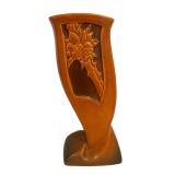 G1 - Vintage Roseville Silhouette Fan Vase
