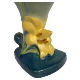 A3 - Vintage Roseville Zephyr Lily Cornucopia Vase