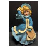 H1 - Vintage Atlantic Mold Christmas Caroler Figurine
