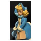 H1 - Vintage Atlantic Mold Christmas Caroler Figurine