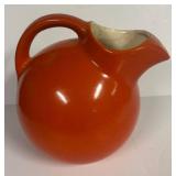 H2 - Mid-Century Orange Ball Pitcher
