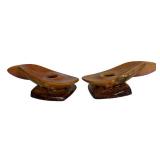 H2 - Vintage Roseville Wincraft Candle Holder
