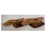 H2 - Vintage Roseville Wincraft Candle Holder