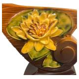 H2 - Vintage Roseville Water Lily Vase