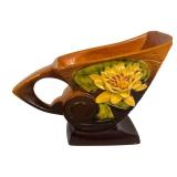 H2 - Vintage Roseville Water Lily Vase