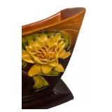 H2 - Vintage Roseville Water Lily Vase