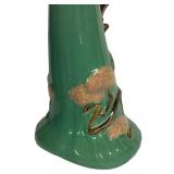 I6 - Vintage Roseville Ming Tree Ewer