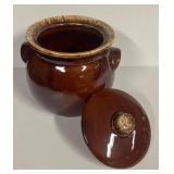 H1 - Vintage Hull Pottery Bean Pot