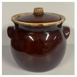 H1 - Vintage Hull Pottery Bean Pot