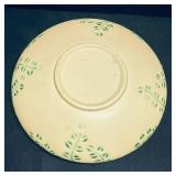 K6 - Vintage Roseville Velmoss Scroll Console Bowl