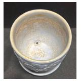 H5 - Vintage Red Wing Spoon Rest & McCoy Butterfly Flower Pot