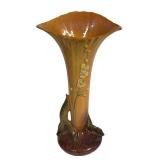 I6 - Vintage Roseville Wincraft Trumpet Vase