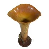 I6 - Vintage Roseville Wincraft Trumpet Vase