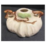 H5 - Vintage Roseville Pottery Ming Tree Candle Holders