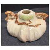 H5 - Vintage Roseville Pottery Ming Tree Candle Holders