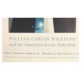 S - Vintage William Carlos Williams American Scene Whitney Museum Unframed Poster