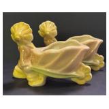 E4 - Vintage Shawnee & Morton Pottery Planters Mixed Lot of 4