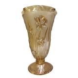 E4 - Vintage Jeannette Glass Iris & Herringbone Floragold Louisa Carnival Glass Mixed Lot