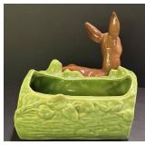 E3 - Vintage Shawnee & McCoy Deer Planters Mixed Lot