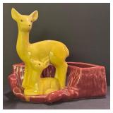 E3 - Vintage Shawnee & McCoy Deer Planters Mixed Lot
