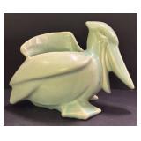 E2 - Vintage McCoy Pelican Planter & Hull Thistle Vase (Lot of 2)